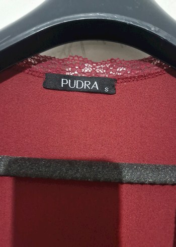 Bordo Kadın Bohem Uzun Kollu Sabahlık - Görsel 5