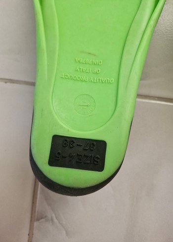 Yeşil Erkek Plaj Ayakkabısı Velcro - Görsel 6