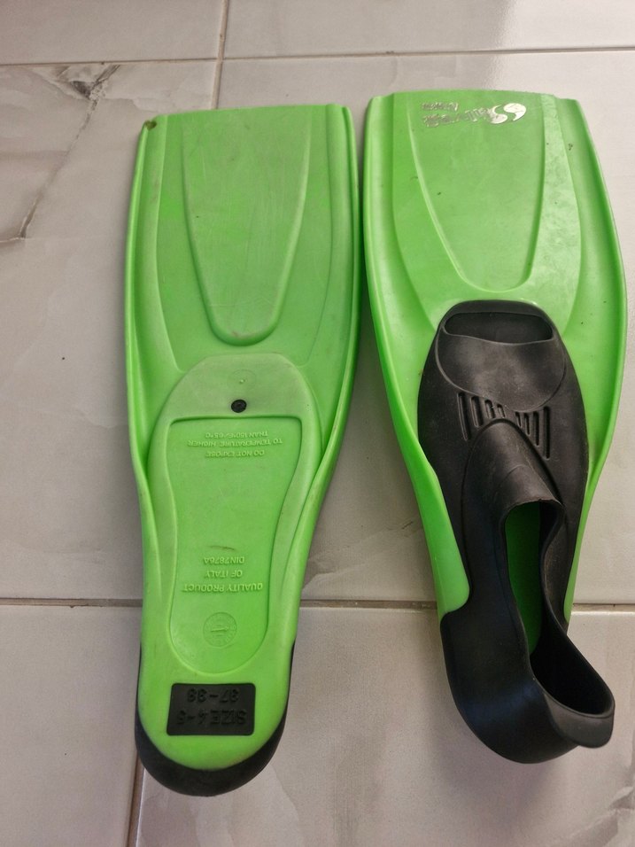 Yeşil Erkek Plaj Ayakkabısı Velcro - Görsel 5