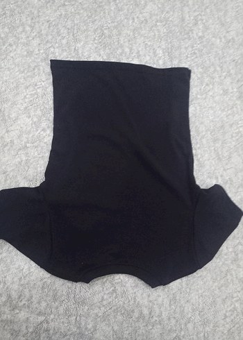 Oysho Kadın Siyah Basic Kısa Kollu Tişört