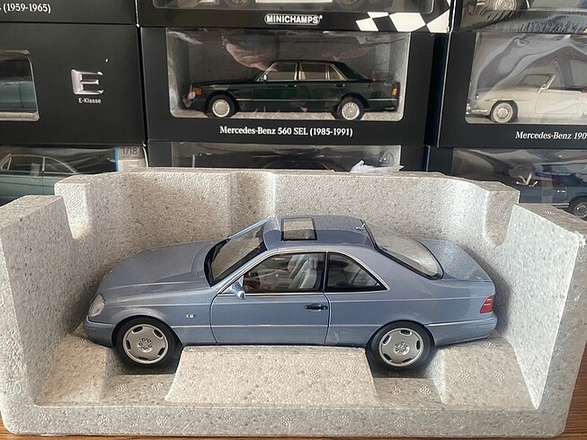 Beden MERCEDES BENZ CL600 E140 COUPE NOREV BAYİ VERSİYON - HOBİ MODEL0