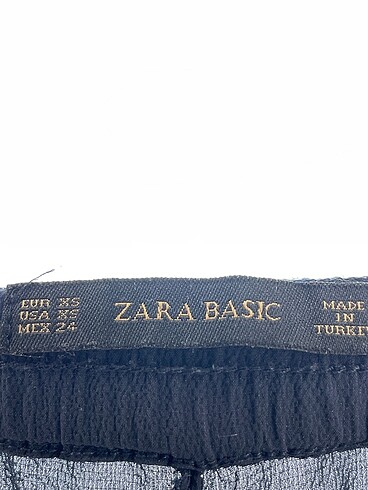 xs Beden lacivert Renk Zara Bluz %70 İndirimli.