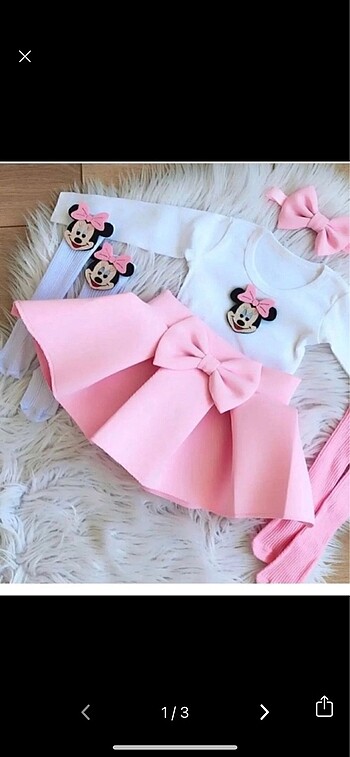 Minnie mouse takım