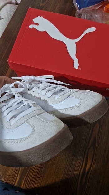 39 Beden beyaz Renk Puma spor ayakkabi