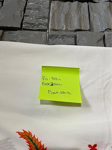 Zara Desenli kumaş