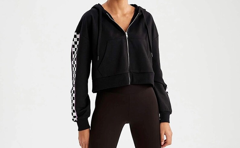 Sweatshirt kumaşı hırka