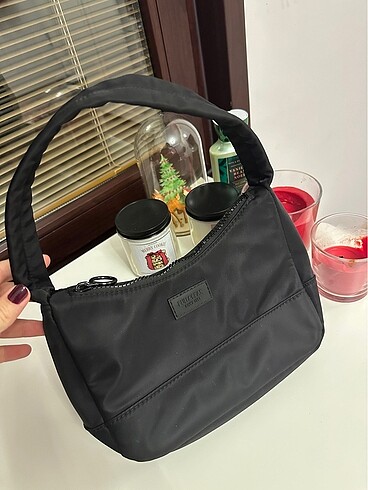Hasır Plaj Çanta alana pull bear el çantası hediye