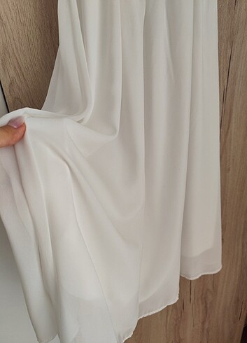 Carmen yaka fırfırlı elbise  - Görsel 5