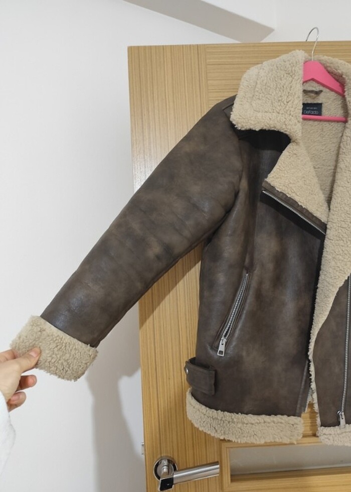 Defacto süet mont - Görsel 4