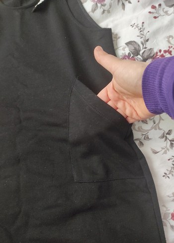 Siyah salopet - Görsel 2