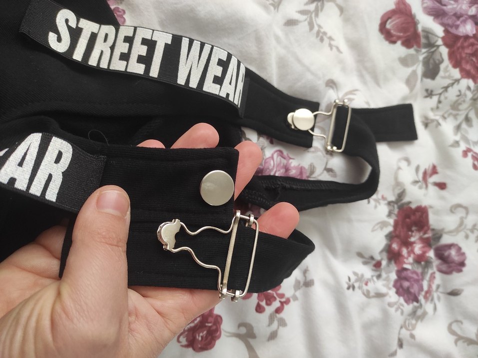 Siyah salopet - Görsel 4