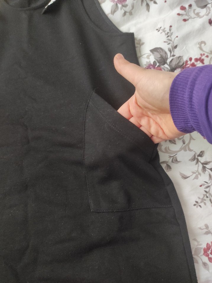 Siyah salopet - Görsel 2