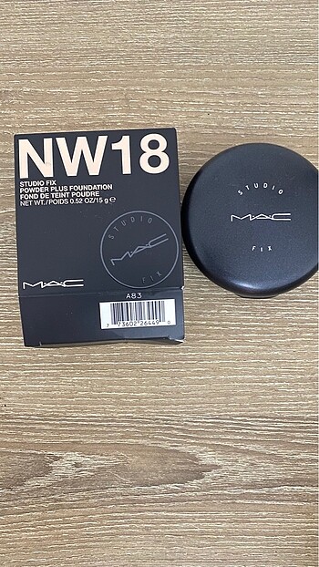Mac orijinal stüdyo fix pudra NW18