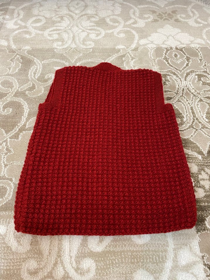 Örgü yelek 18 ay - Görsel 2