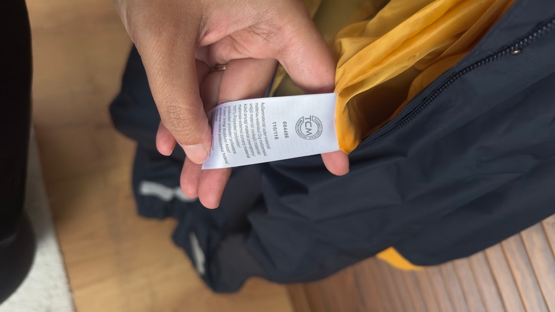 Tchibo fermuarlı cırt cırtlı laci Erkek Bebek  Tulumu yağmurluk - Görsel 5