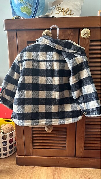 Zara içi kürklü kaban - Görsel 3