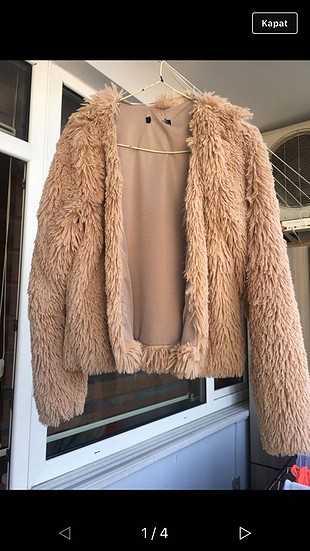 m Beden Peluş hırka 