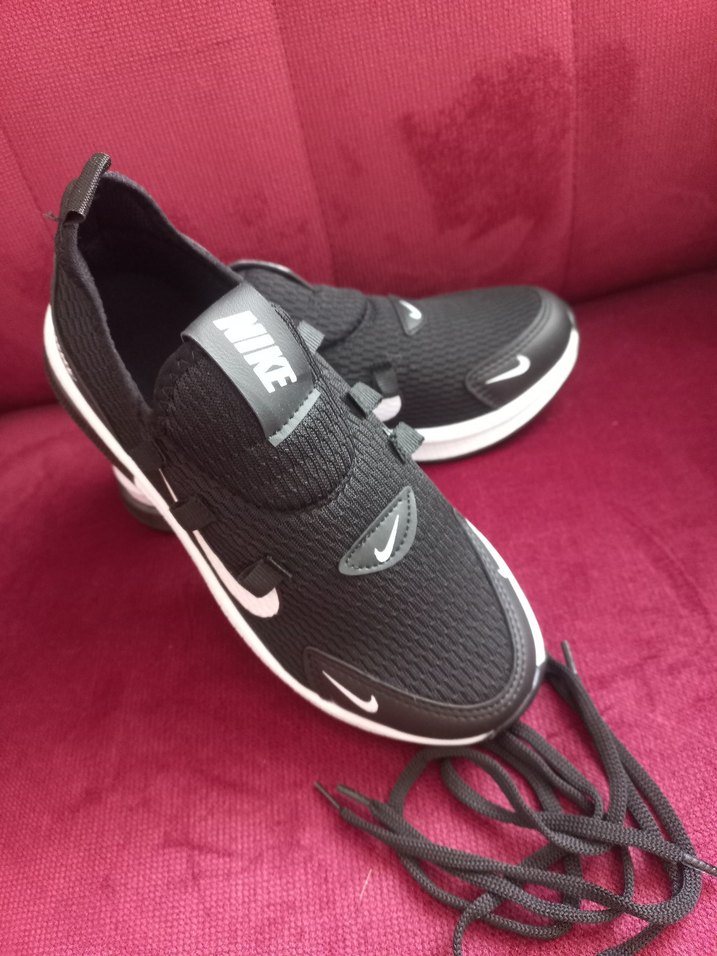 Nike Siyah Erkek Ayakkabı Bağcığı - Görsel 5