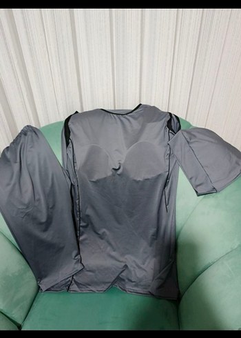 Sıfır kol büyük beden tesettür mayo - Görsel 3