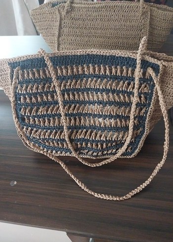 Bohem Örgü Kadın Çanta - Görsel 2