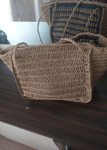 Bohem Örgü Kadın Çanta - Görsel 4