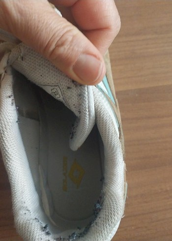 Turkuaz Bağcıklı Kadın Spor Ayakkabı - Görsel 3