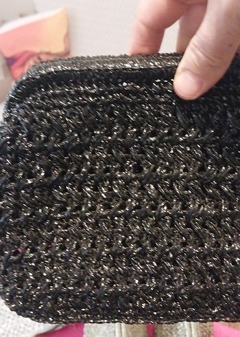 Kadın Çok Renkli Örgü Clutch Çanta - Görsel 15