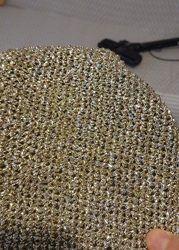 Kadın Çok Renkli Örgü Clutch Çanta - Görsel 12