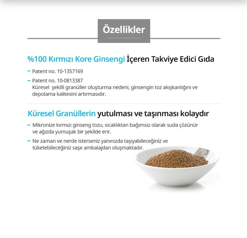Atomy Hongsamdan Kore Kırmızı Ginseng Granül - Görsel 4
