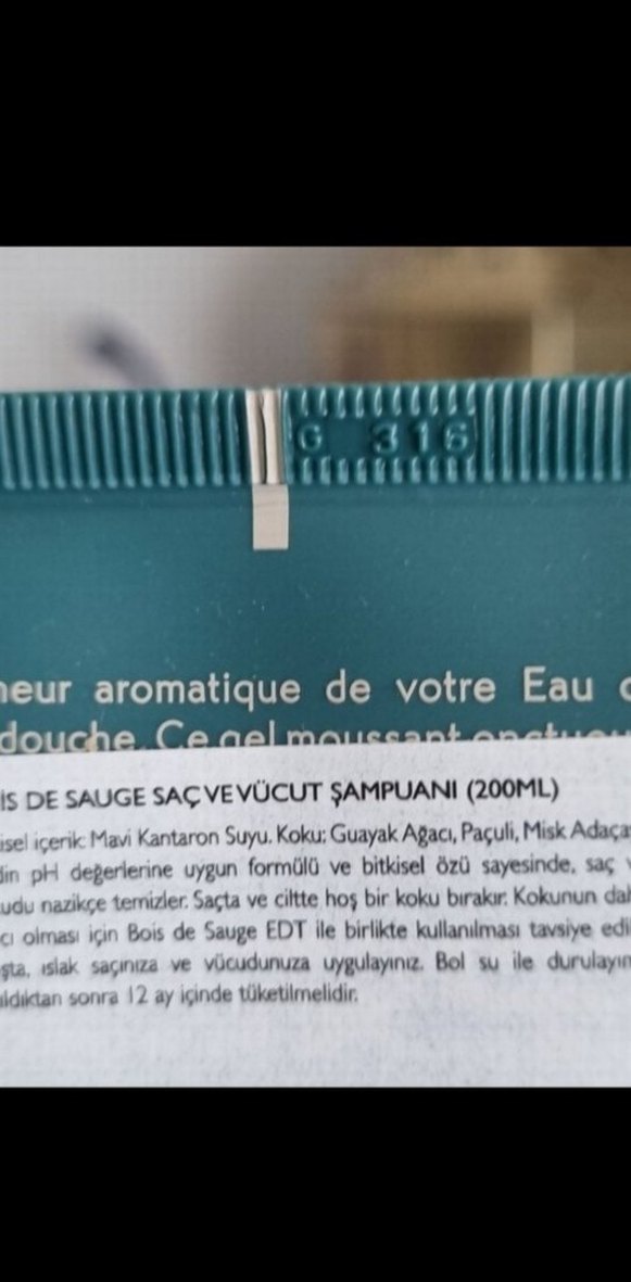 Yves Rocher Bois de Sauge Duş Jeli - Görsel 4