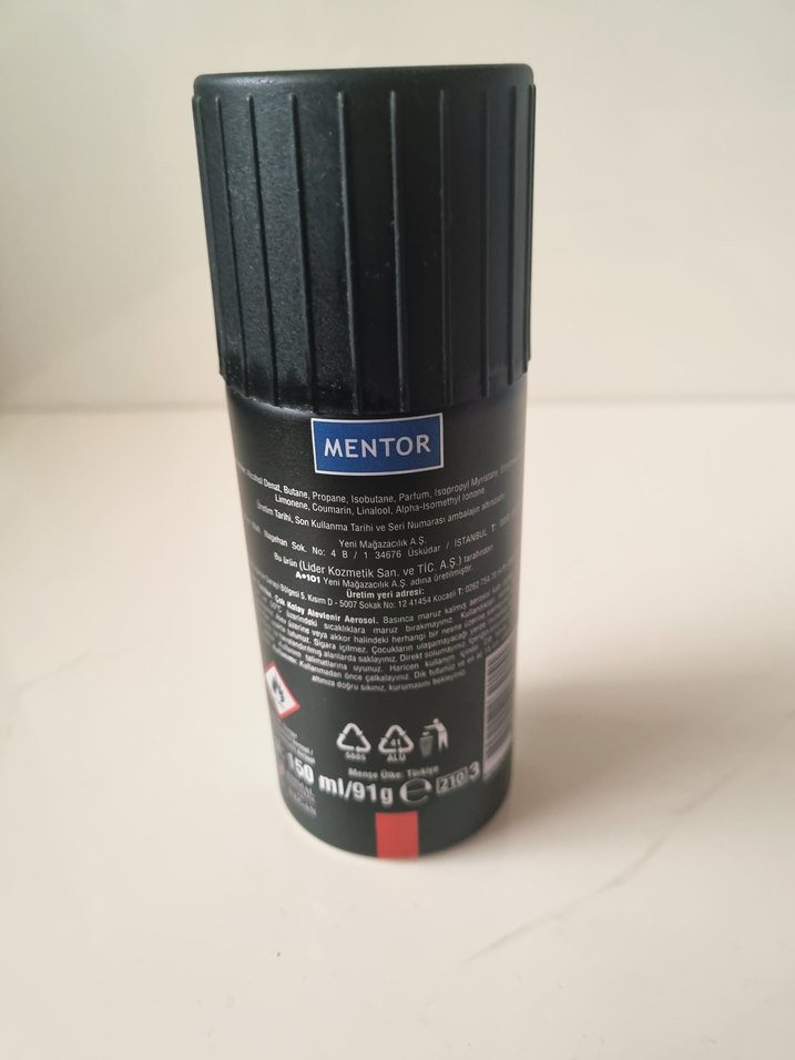 Mentor Adventure Erkek Roll-On Deodorant - Görsel 3