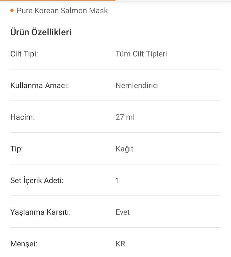 Pure Korean Somon Maskesi - Görsel 2