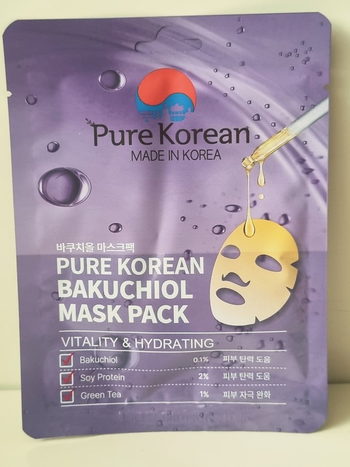 Pure Korean Bakuchiol Canlandırıcı Maske - Görsel 3