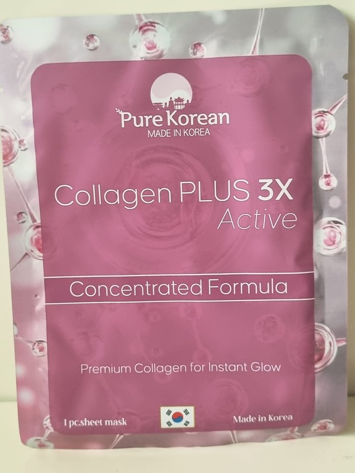 Pure Korean Kollajen Plus 3X Maske - Görsel 3