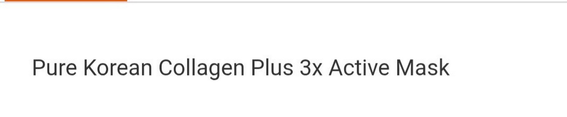 Pure Korean Kollajen Plus 3X Maske - Görsel 2