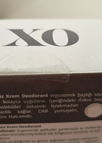 XO Parfümlü Krem Deodorant 75 ml - Görsel 6