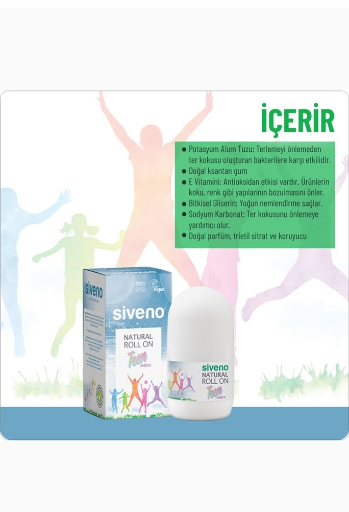 Siveno Doğal Roll-On Deodorant 50ml - Görsel 2