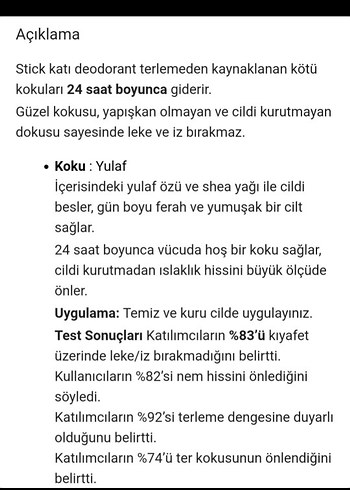 Yves Rocher Katı Deodorant 50 gr - Görsel 4