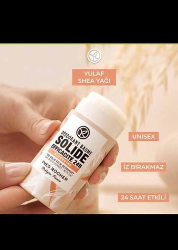 Yves Rocher Katı Deodorant 50 gr - Görsel 2