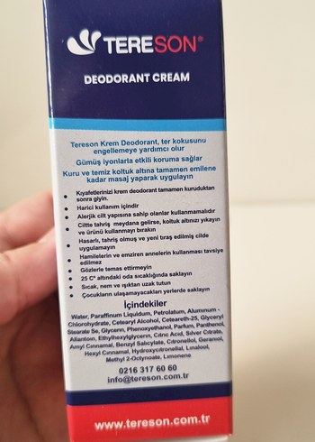 Gümüş İyon Korumalı 40 ml Krem Deodorant - Görsel 5