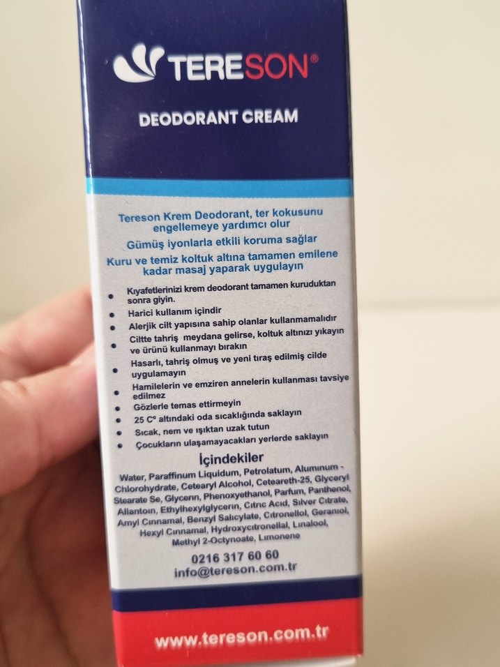 Gümüş İyon Korumalı 40 ml Krem Deodorant - Görsel 5