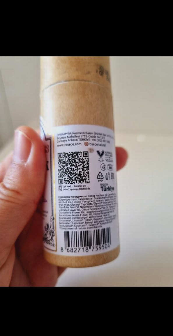 Doğal Kadın Deodorantı DeoBalm purple - Görsel 4