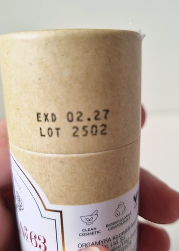 Doğal Kadın Deodorantı DeoBalm purple - Görsel 6