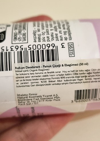 Yves Rocher Kadın Roll-On Deodorant 24 Saat - Görsel 3