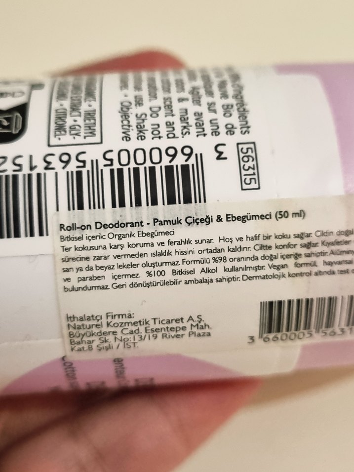 Yves Rocher Kadın Roll-On Deodorant 24 Saat - Görsel 3