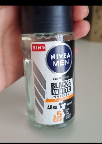 Nivea Men Black & White Roll-On Deodorant 50 ml - Görsel 7