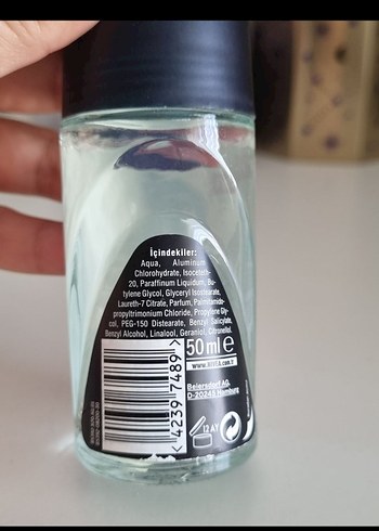 Nivea Men Black & White Roll-On Deodorant 50 ml - Görsel 5