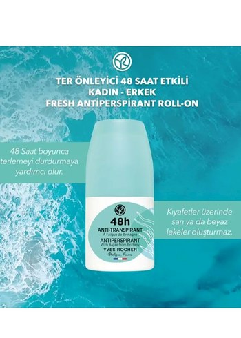 Yves Rocher 48 Saat Etkili Kadın Roll-On Deodorant - Görsel 2