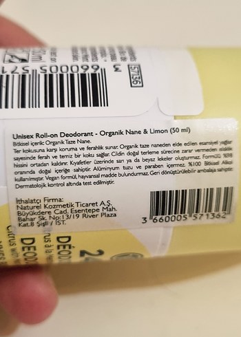 Yves Rocher Vegan Roll-On Deodorant 50 ml - Görsel 7