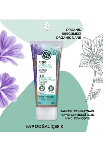 Yves Rocher Ayak Peeling Jeli 75 ml - Görsel 3